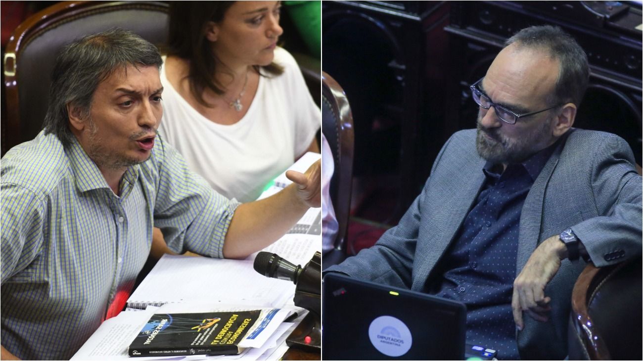 Máximo Kirchner cruzó a Fernando Iglesias y amenazó con una "bolsa de estiércol"