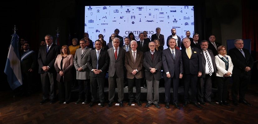 La UNC vibró al ritmo de los festejos por el Centenario de la Reforma Universitaria