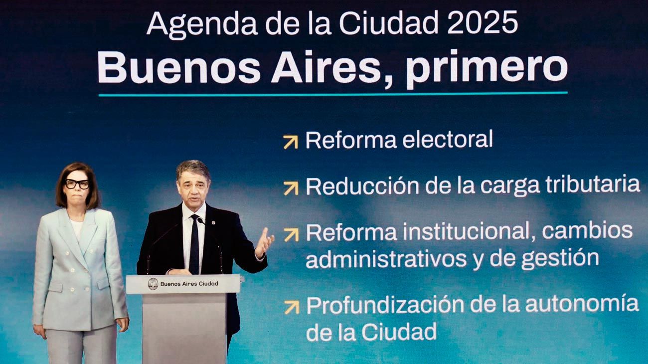 Jorge Macri desdobló la elección de CABA para desafiar a Milei