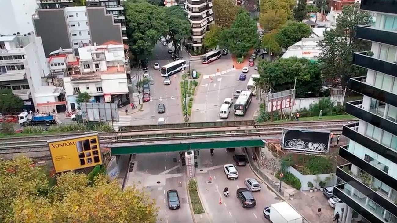 Tren Mitre: cortes en Colegiales por la renovación del puente Elcano y servicios limitados