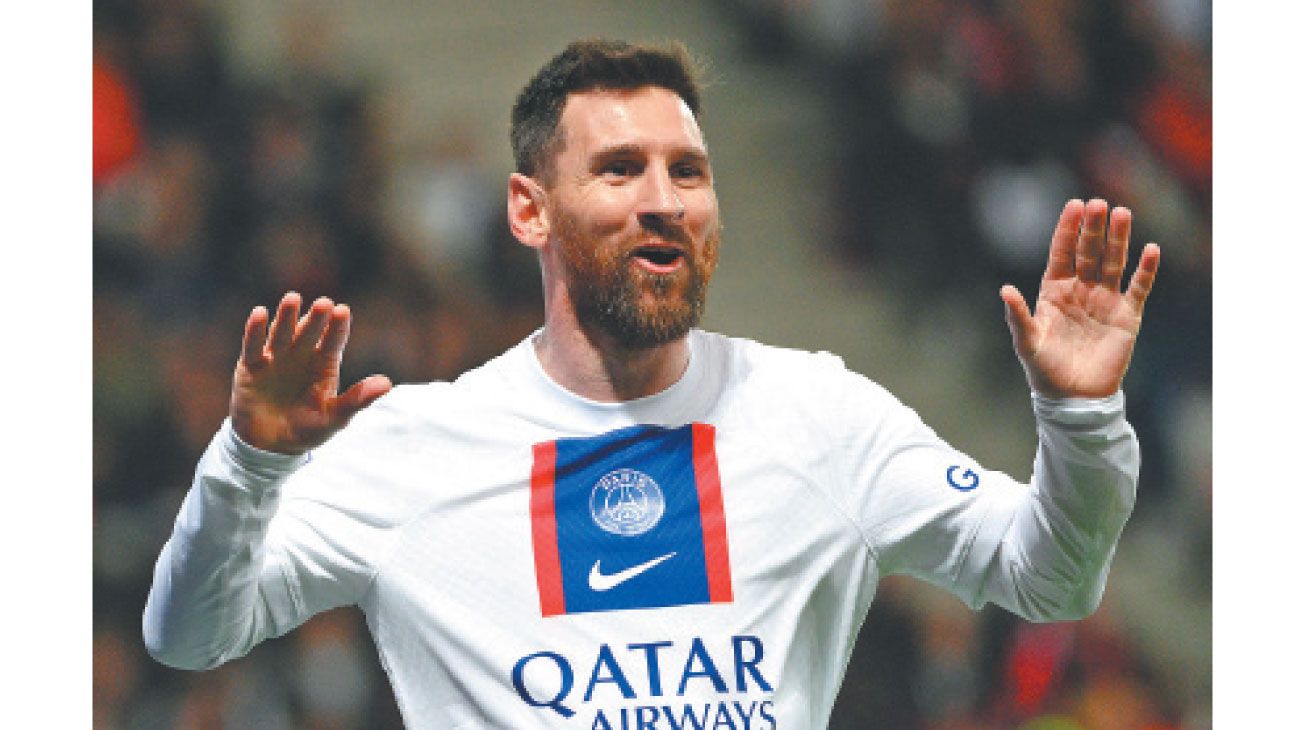 Gol y asistencia de Messi para calmar