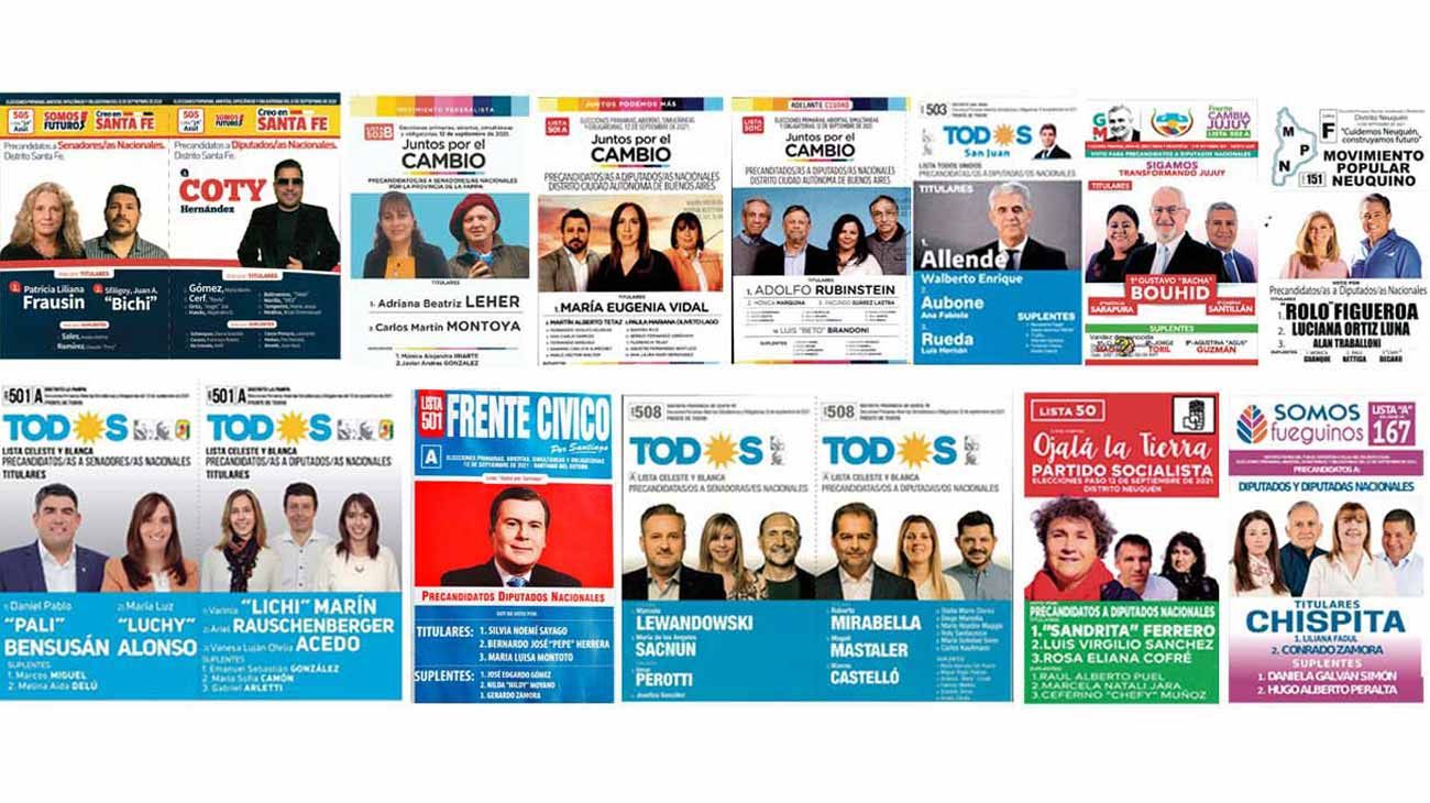 Boletas con gafas de sol, mates, apodos y gobernadores colados