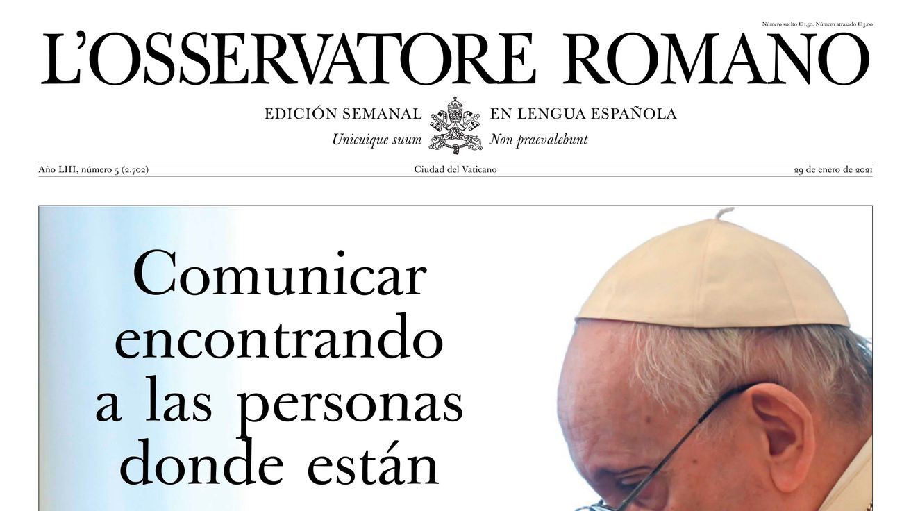 L'Osservatore Romano de esta semana: "Comunicar las personas como son"