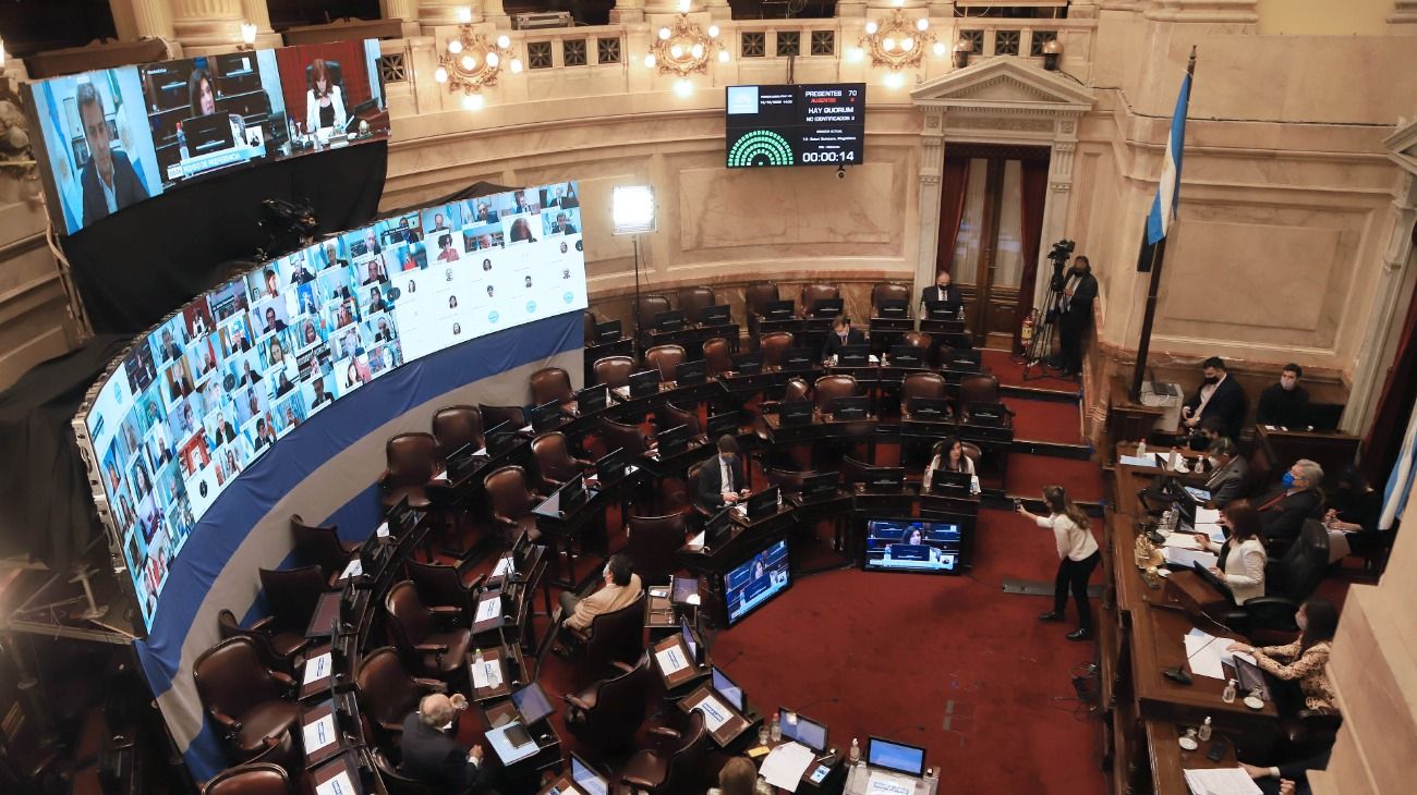 El Senado aprobó con cambios el proyecto de emergencia en concursos y quiebras