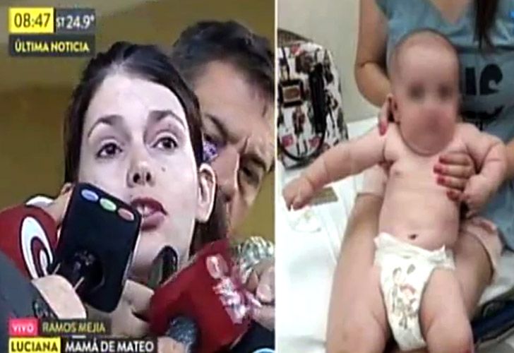 "Lo tiraron como si fuera una bolsa", dijo la madre del bebé