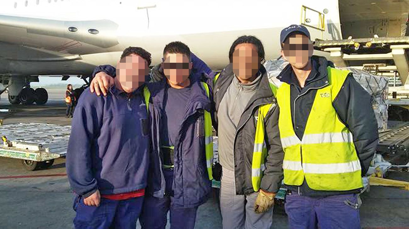 Los nuevos ‘abrevalijas’ de Ezeiza llevaban un año y medio robando