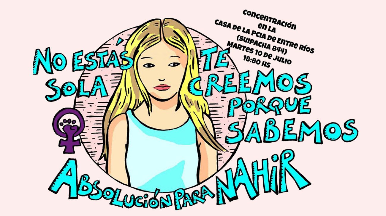 Convocan a una marcha para pedir la liberación de Nahir Galarza