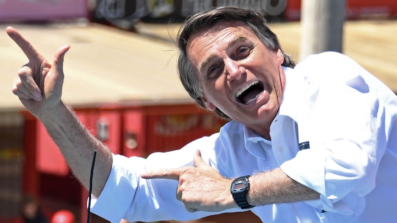 Jair Bolsonaro sigue creciendo en las encuestas y promete una segunda vuelta "encarnizada"