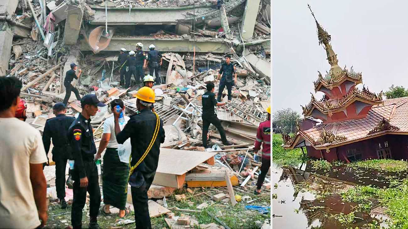 Estiman que el terremoto en Myanmar podría dejar más de 10 mil muertos