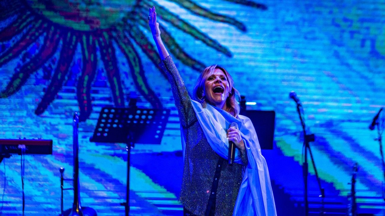 Marcela Morelo celebró 25 años de trayectoria en un Gran Rex colmado de alegría