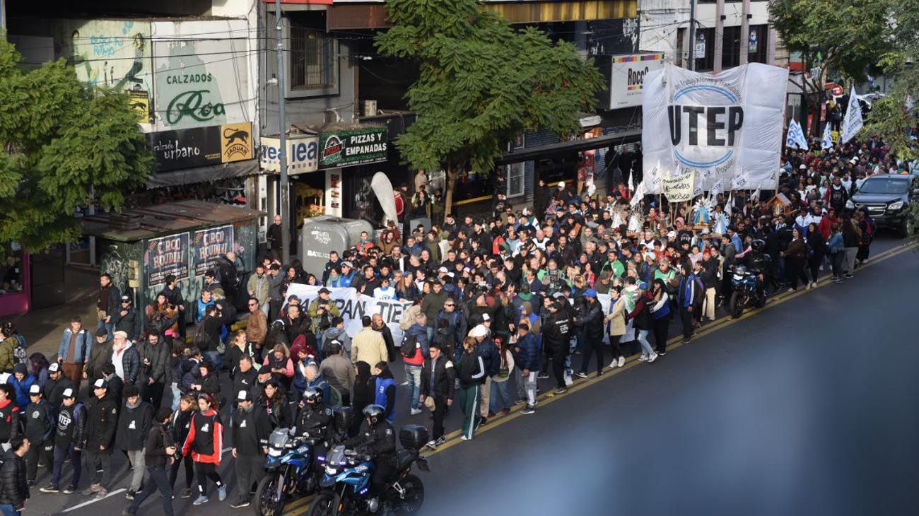 Marcha por San Cayetano: cómo será el recorrido y la protesta hasta Plaza de Mayo