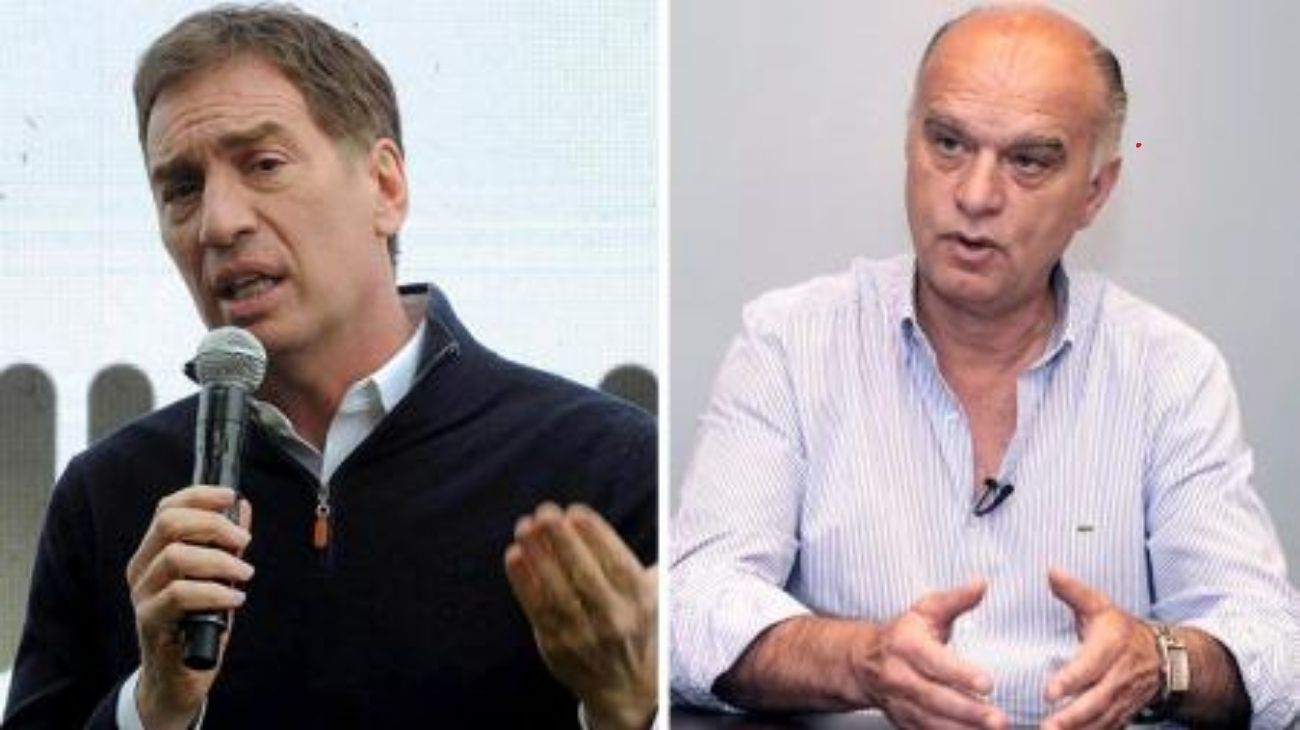 Diego Santilli y Néstor Grindetti suman kilómetros en el final de la campaña