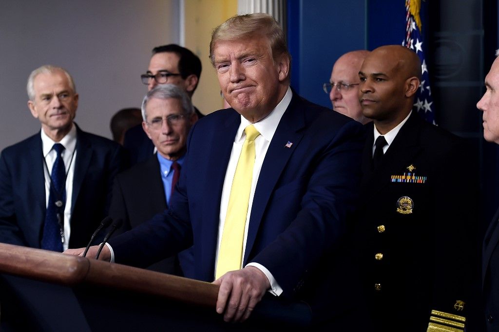 Coronavirus: Donald Trump cerró la frontera con Canadá