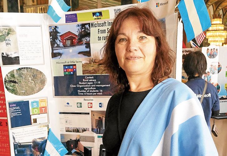 Premiaron a una maestra rural por su proyecto tech