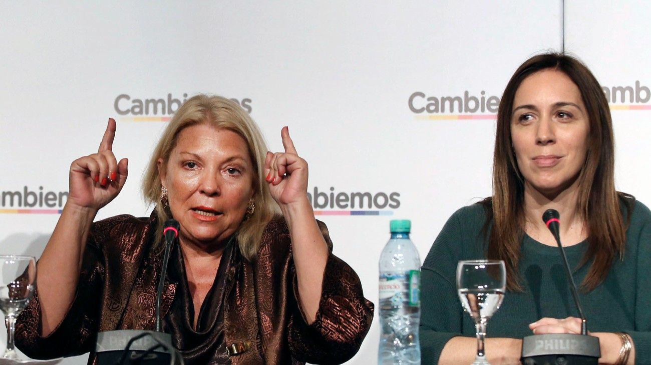 María Eugenia Vidal le respondió a Elisa Carrió: "Cristian Ritondo no es ningún barrabrava"