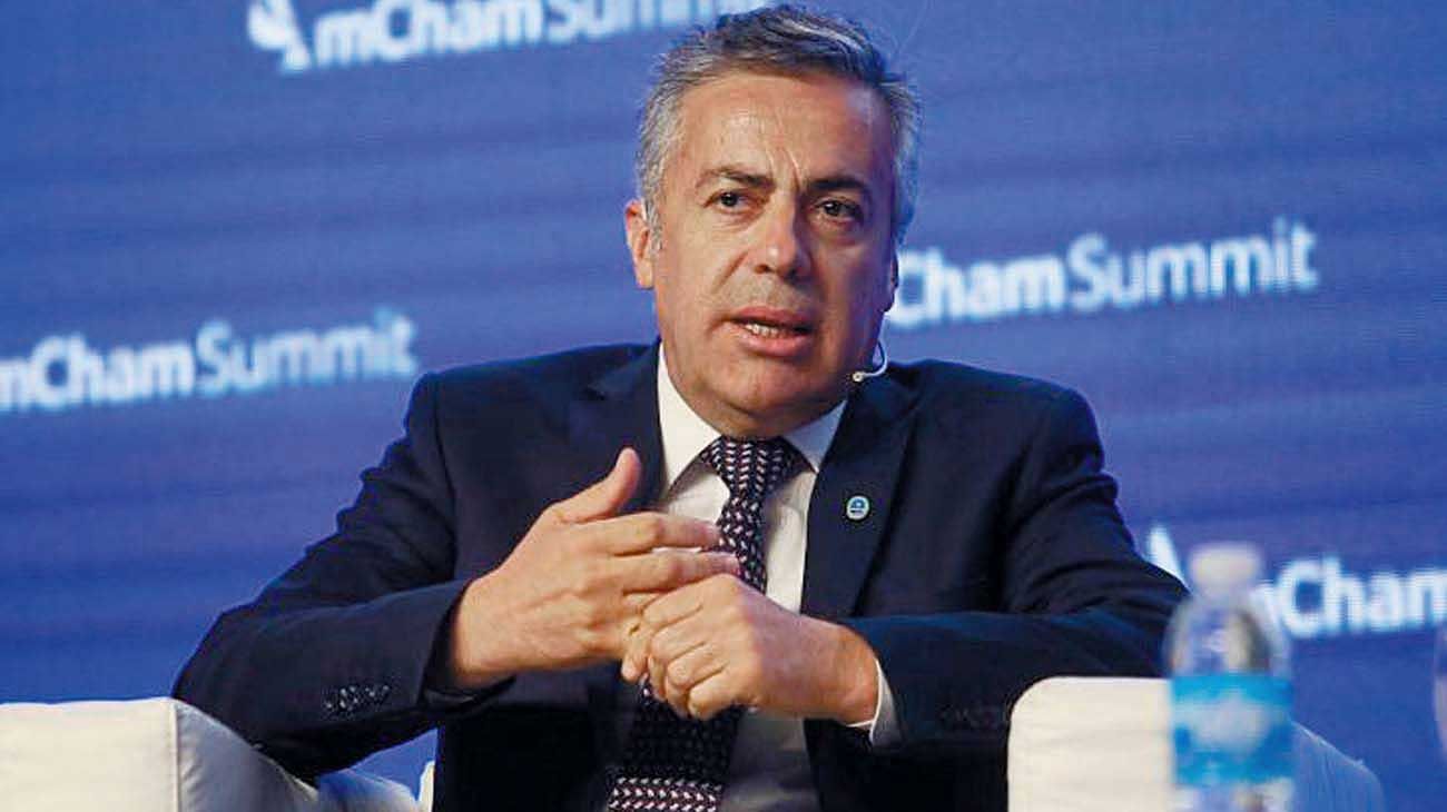 Alfredo Cornejo: "Hay mucha cobardía en la dirigencia empresaria y sindical"