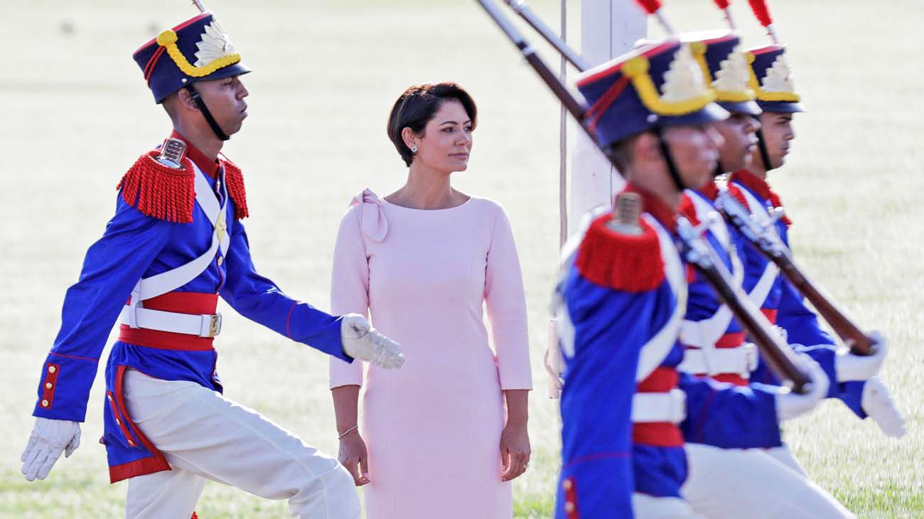 Michelle, la carta de Bolsonaro para atraer el difícil voto de las mujeres