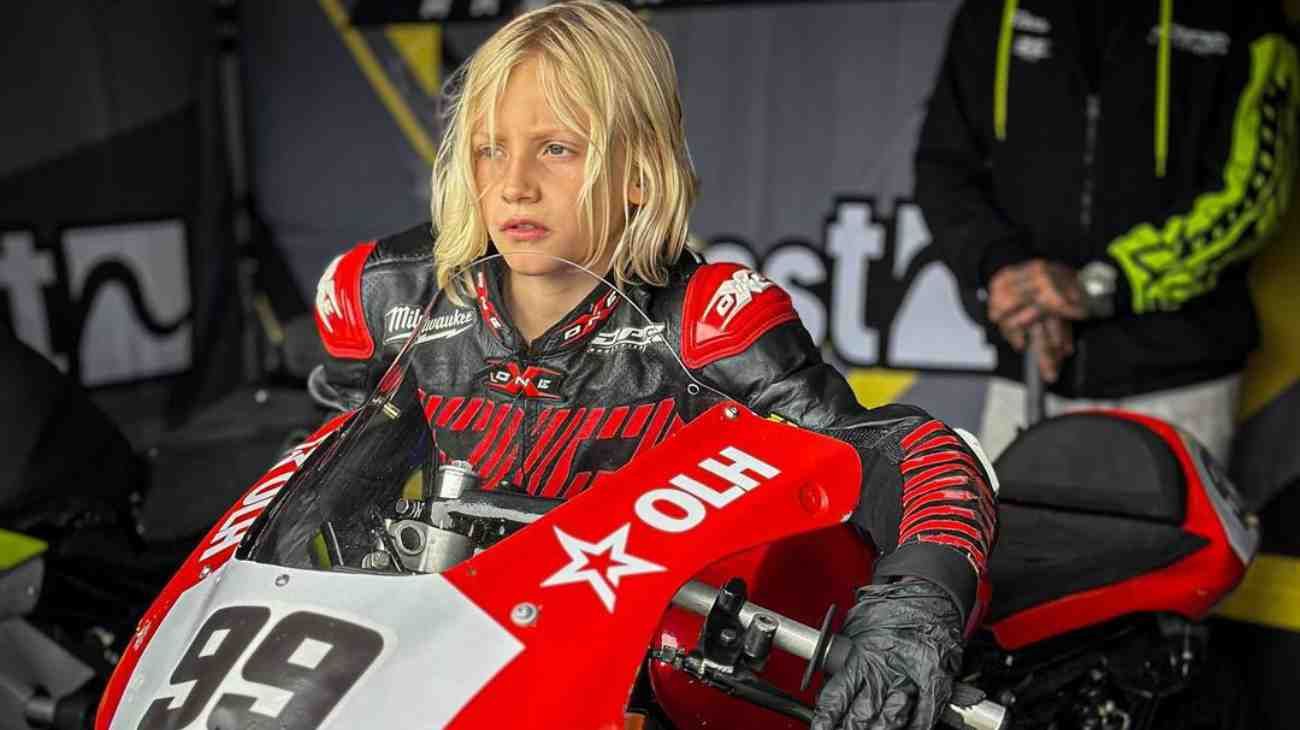 Un motociclista argentino de 9 años sufrió un grave accidente durante una carrera en Brasil