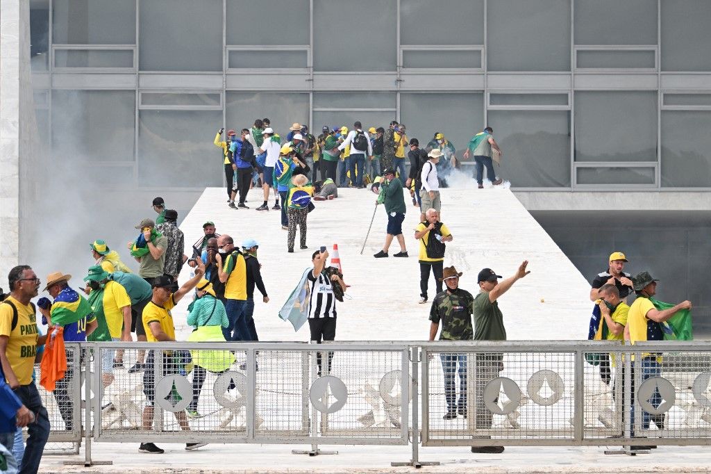 Brasil vive su propia "toma del Capitolio" ante el silencio de Jair Bolsonaro