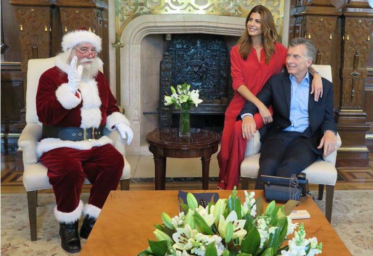 Las perlitas de Macri en su festejo navideño