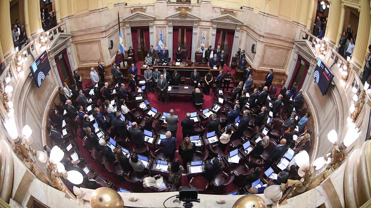 Homenaje al Papa Francisco en el Senado: del recuerdo al "hagan lío" al deseo que lo reciba "la fuerza del cielo"