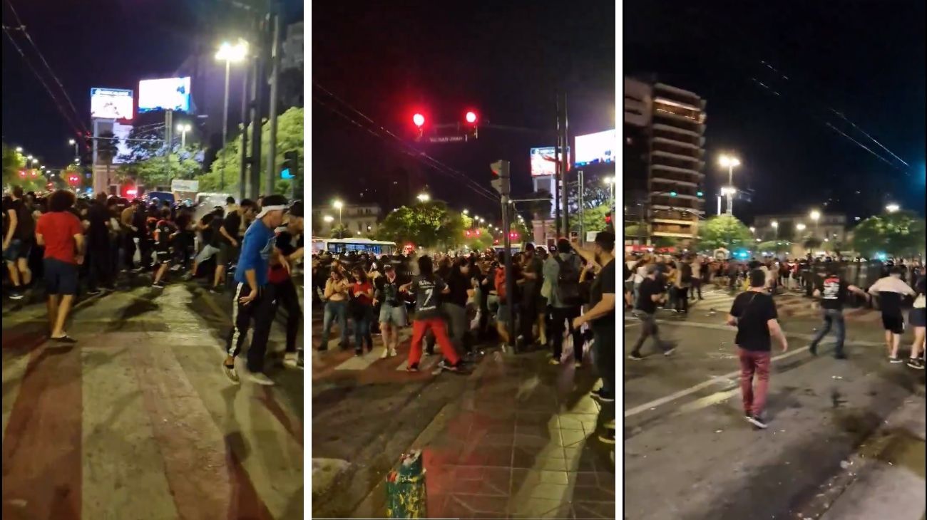 En Córdoba, los cacerolazos tuvieron corridas, choques con la Policía, heridos y algunos detenidos