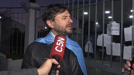 Liberaron a Grabois en Lugano: "No hay que tener miedo y enfrentarlos..."