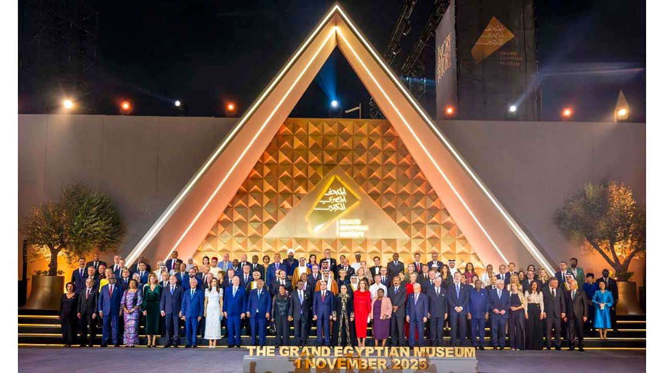 El presidente de Egipto invitó a reyes y jefes de Estado a la apertura del nuevo gran museo