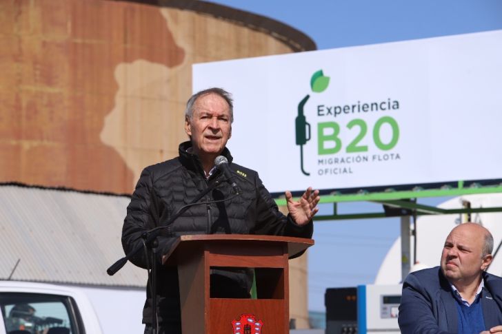 Schiaretti eleva a 20% el corte de biodiésel para la flota oficial