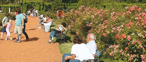 Custodian el Rosedal por temor a una toma
