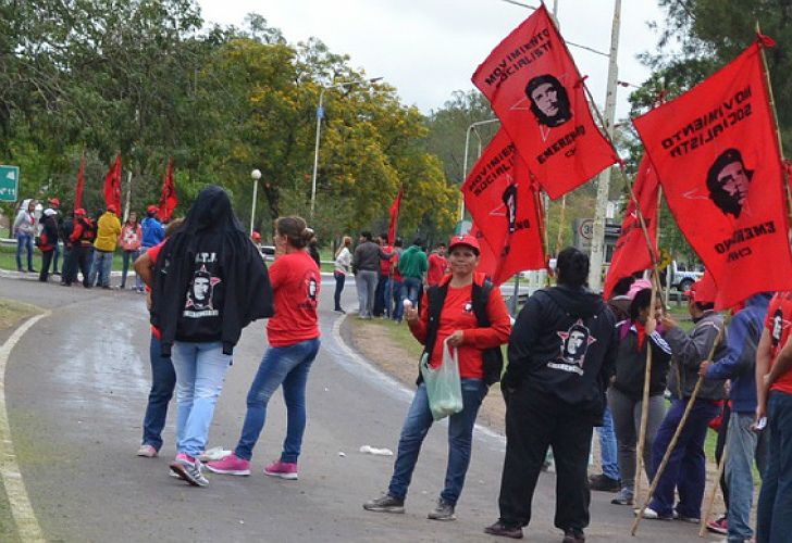 Ex lugarteniente de Schoklender en Chaco lideró un intento de bloqueo a la llegada de Macri