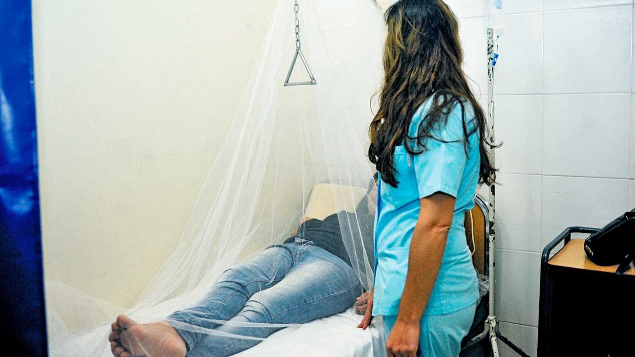 Cuarentena especial para un enfermo de dengue