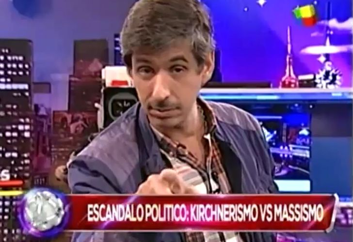 Alex Freyre, al borde del ridículo en un programa de televisión