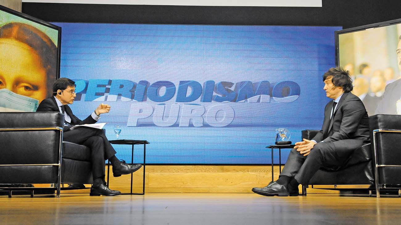 Compilado de reportajes a Javier Milei
