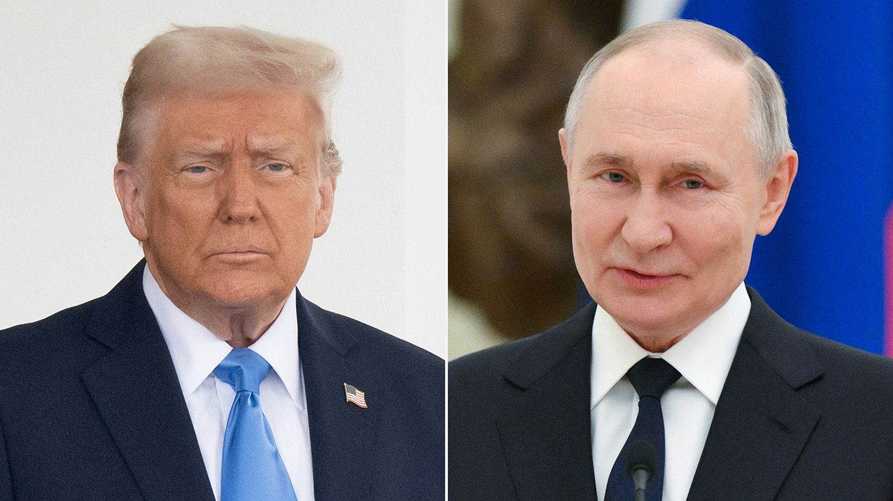 Donald Trump hace gestos diplomáticos hacia Putin y espera la iniciativa de paz de Europa con Zelensky