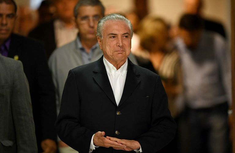 Temer se defiende de las denuncias de Batista: "Está en contra de mi gobierno"