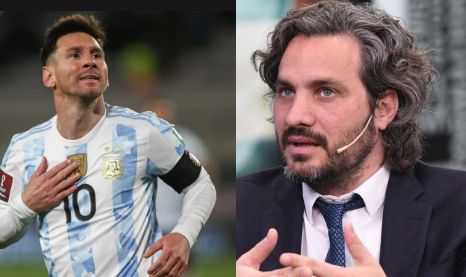 La llamativa comparación que hizo Santiago Cafiero entre Argentina y Messi: "Debe entrenarse más para poder superarse"