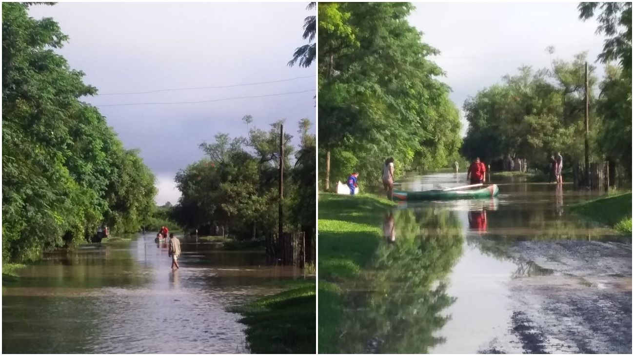 Luego de los incendios, Corrientes sufre inundaciones por lluvias de hasta 500mm