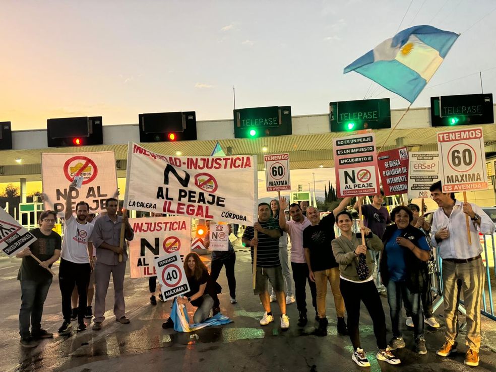 Peaje La Calera: Caminos de las Sierras aplicará un descuento del 50% automático para bajar el nivel de protestas de los vecinos