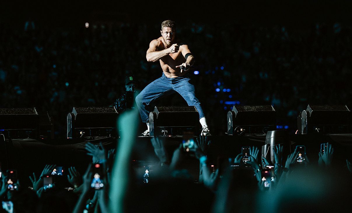 Imagine Dragons brindó un show inolvidable ante una multitud impresionante