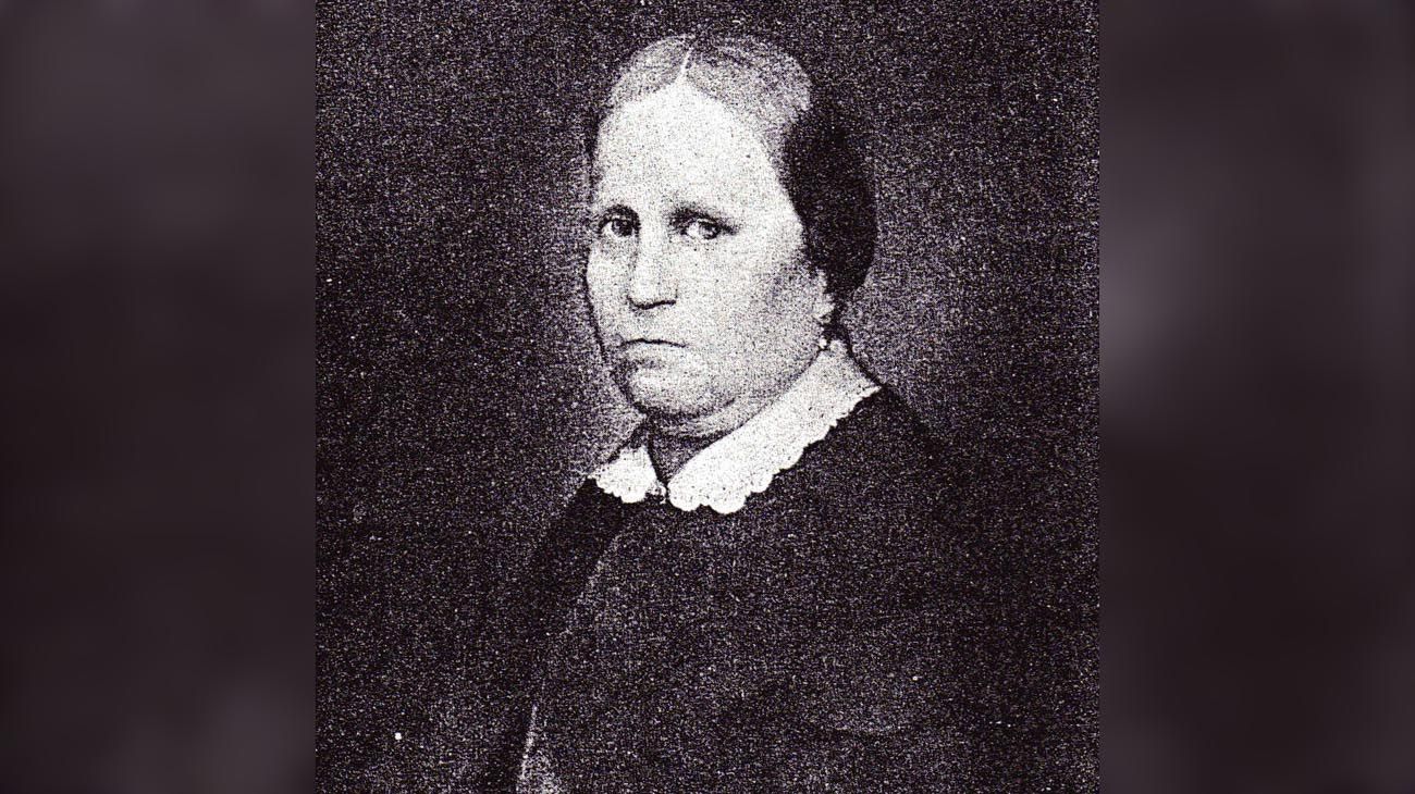 Fortunata García y la cabeza de Marco Avellaneda