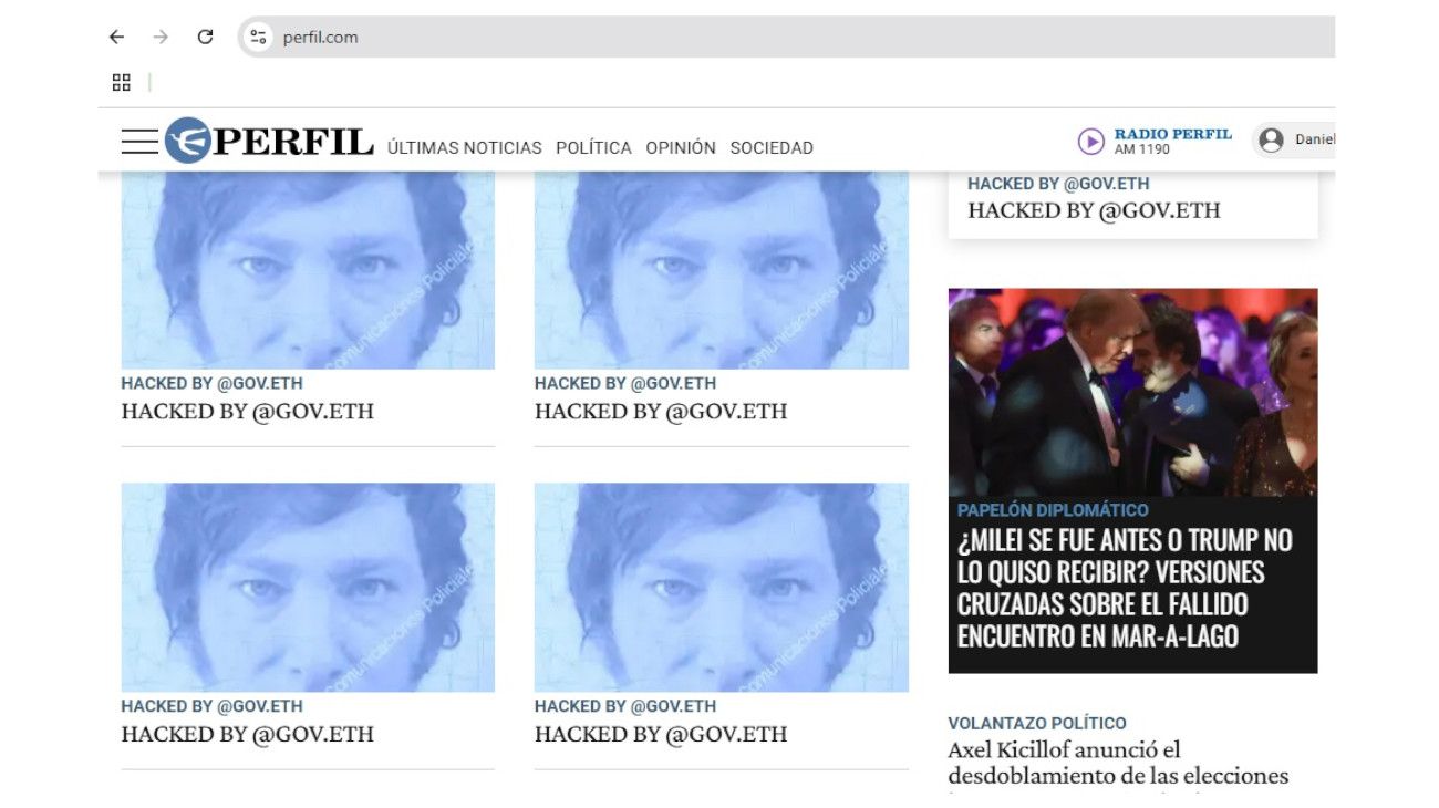 La entrevista al hacker Gov.eth que atacó el sitio web de PERFIL: "Soy nacional-socialista y lo digo abiertamente"