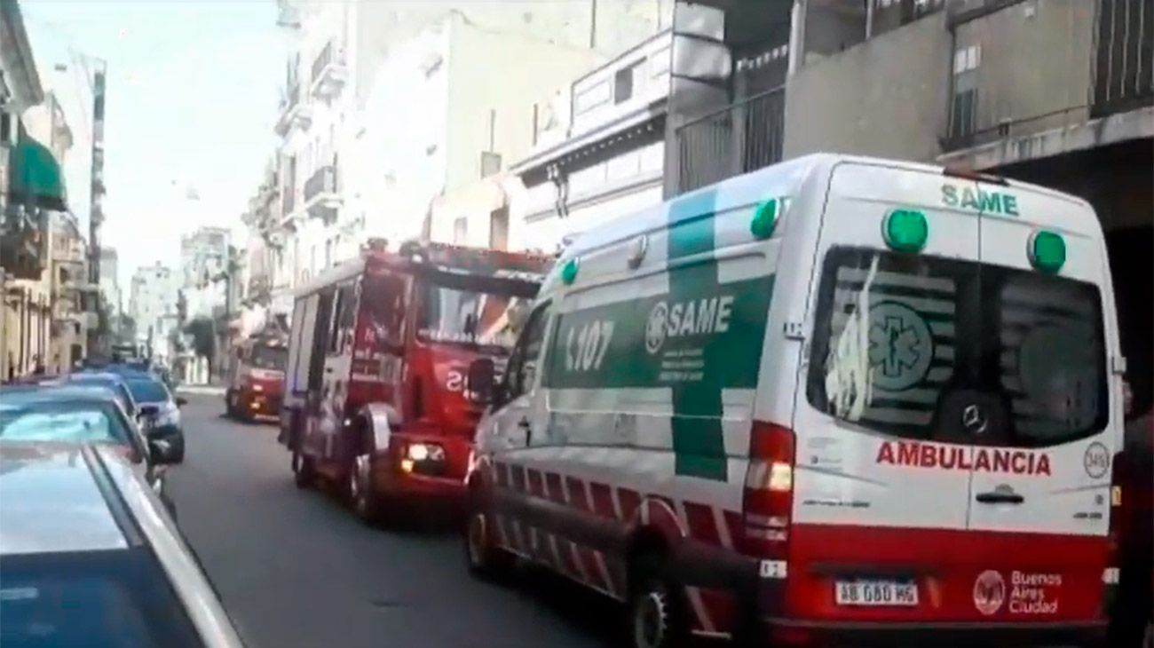 Un bebé de 8 meses fue aplastado por un ascensor en San Telmo