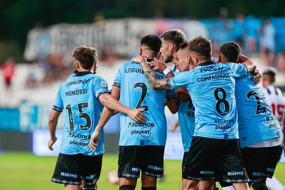 Belgrano goleó en Uruguay y dejó buenas sensaciones