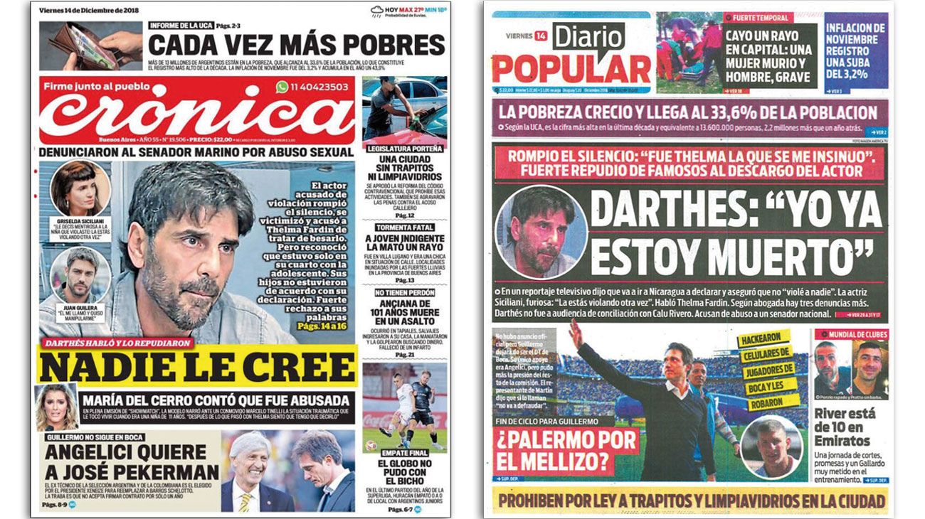 Entre la indignación y la inocencia
