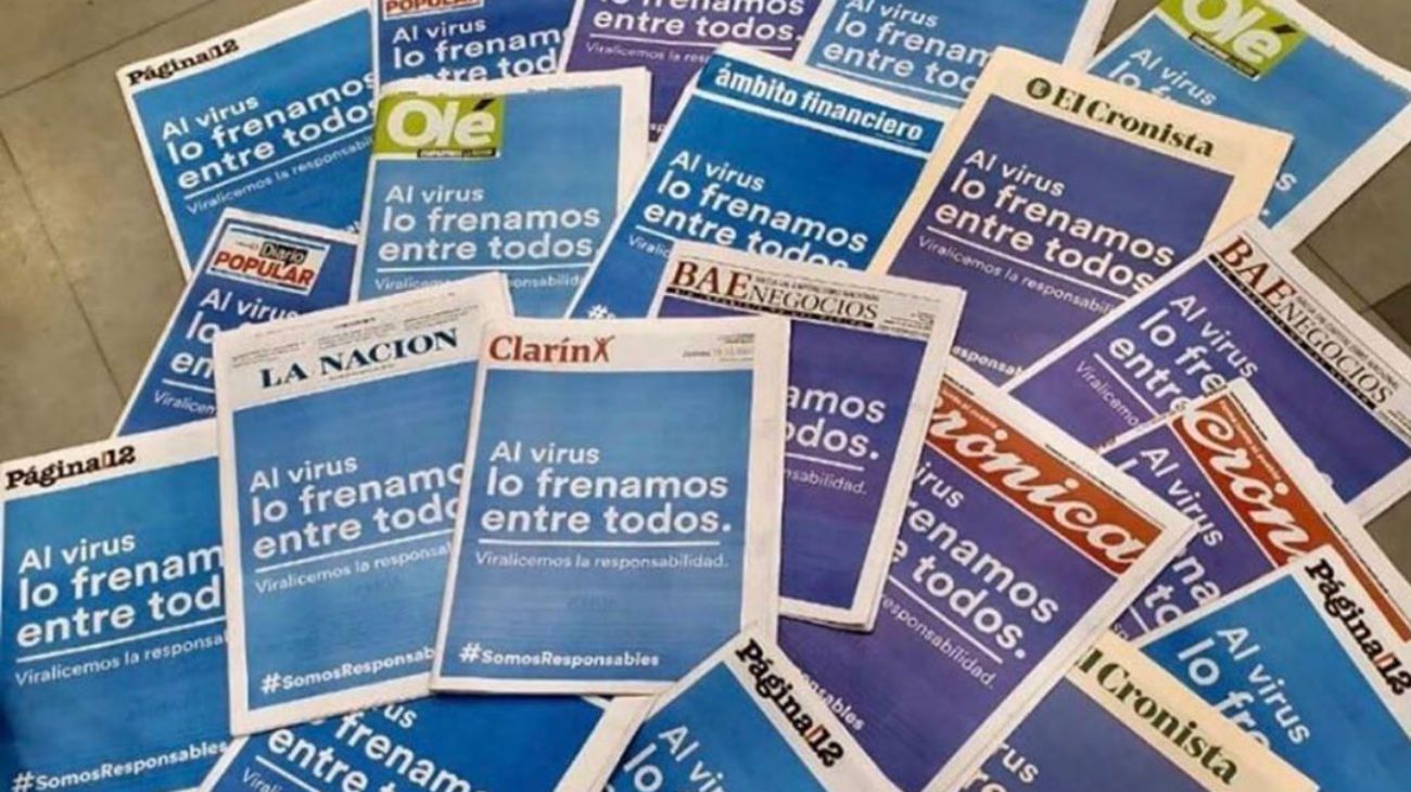 Coronavirus: el papel de diario no es un factor de contagio relevante