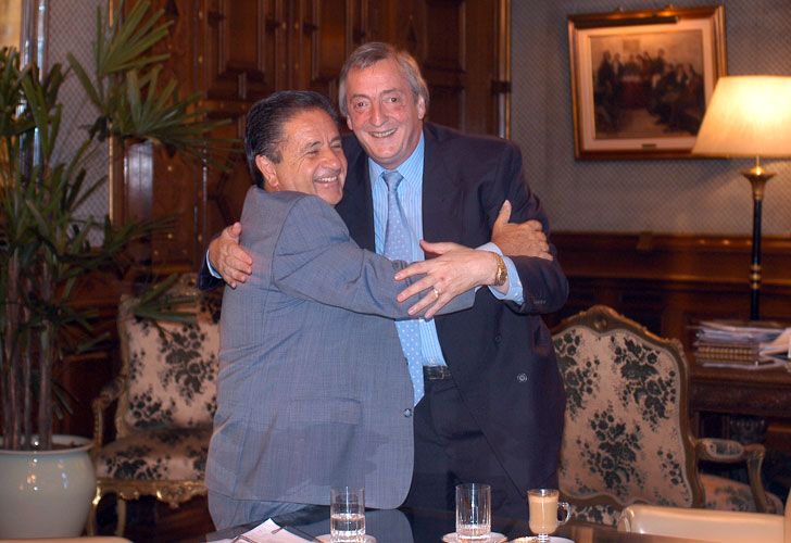 La relación entre Néstor Kirchner, Luis D'Elía y el "Zabeca de Banfield"