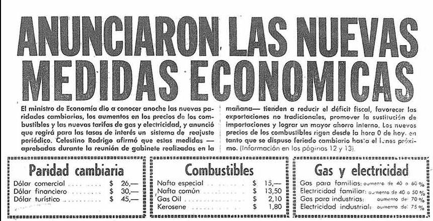 A 50 años del Rodrigazo, ¿dónde está la CGT?