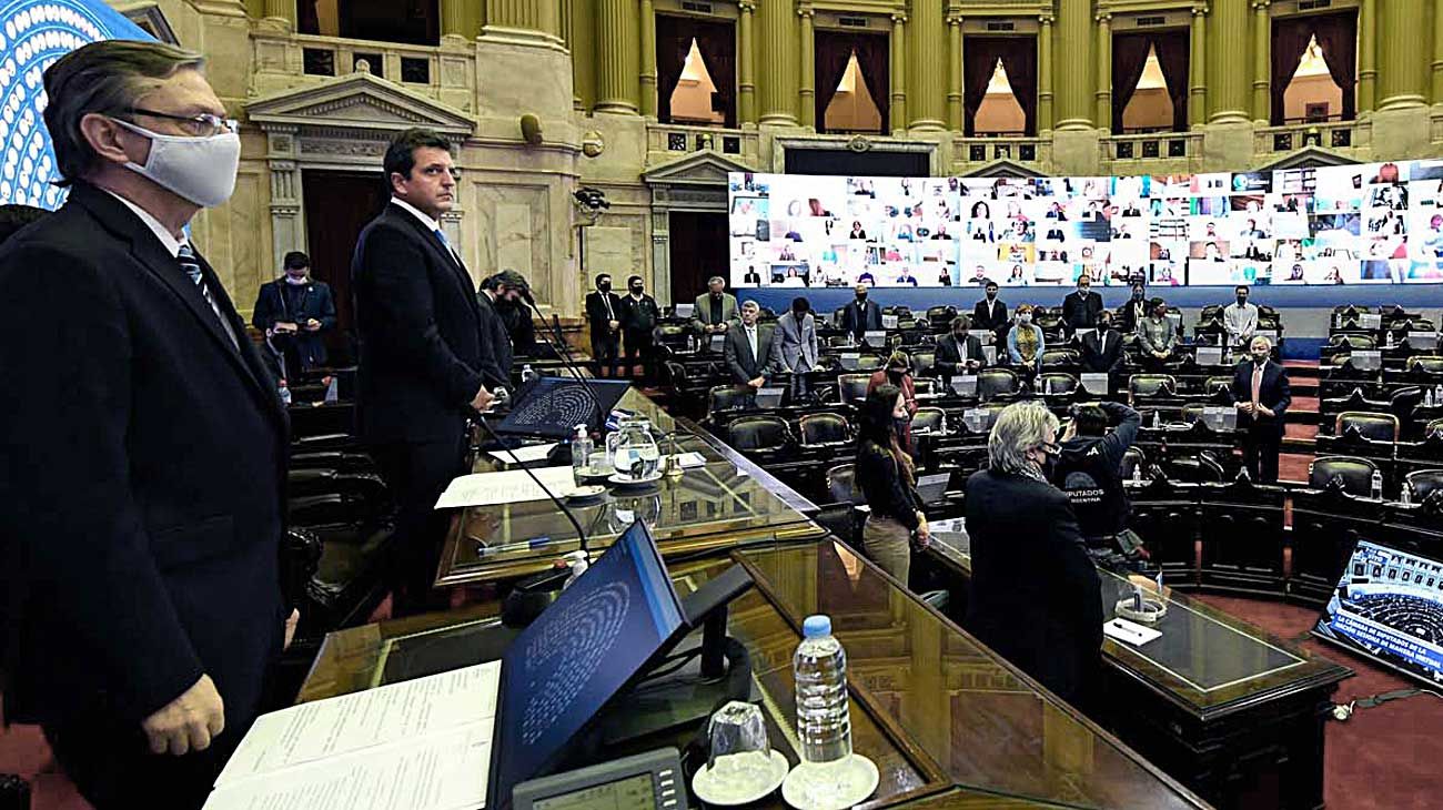 El Congreso extiende las sesiones virtuales con una agenda de crisis