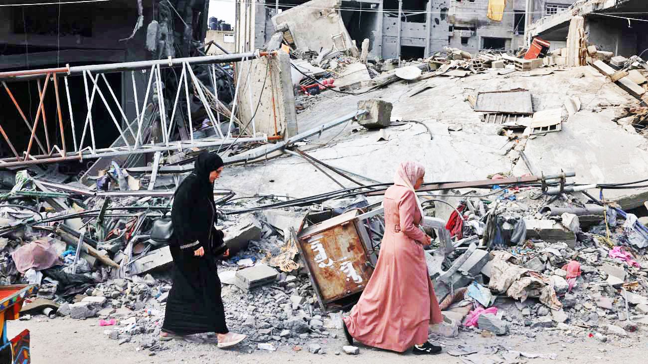 Hamas reportó al menos 50 muertos en un bombardeo israelí en un campo de refugiados